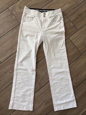 Freddy NOW Made in Italy white Denim Straight leg stretch Jeans Women’s XS